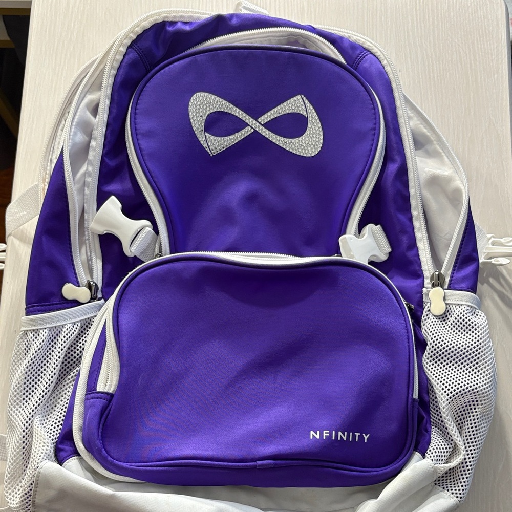 NFINITY Purple and White Gear Bag